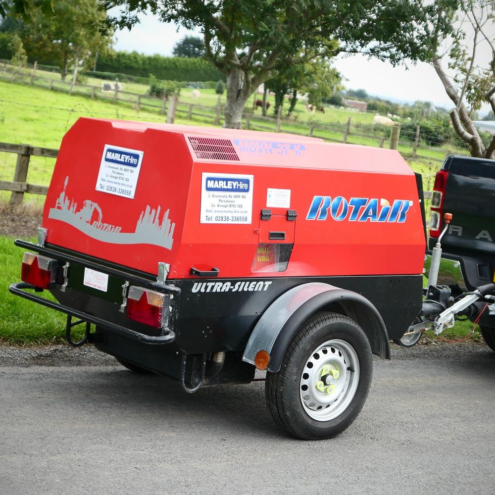 130 Cfm Compressor Hire Northern Ireland Marley Hire