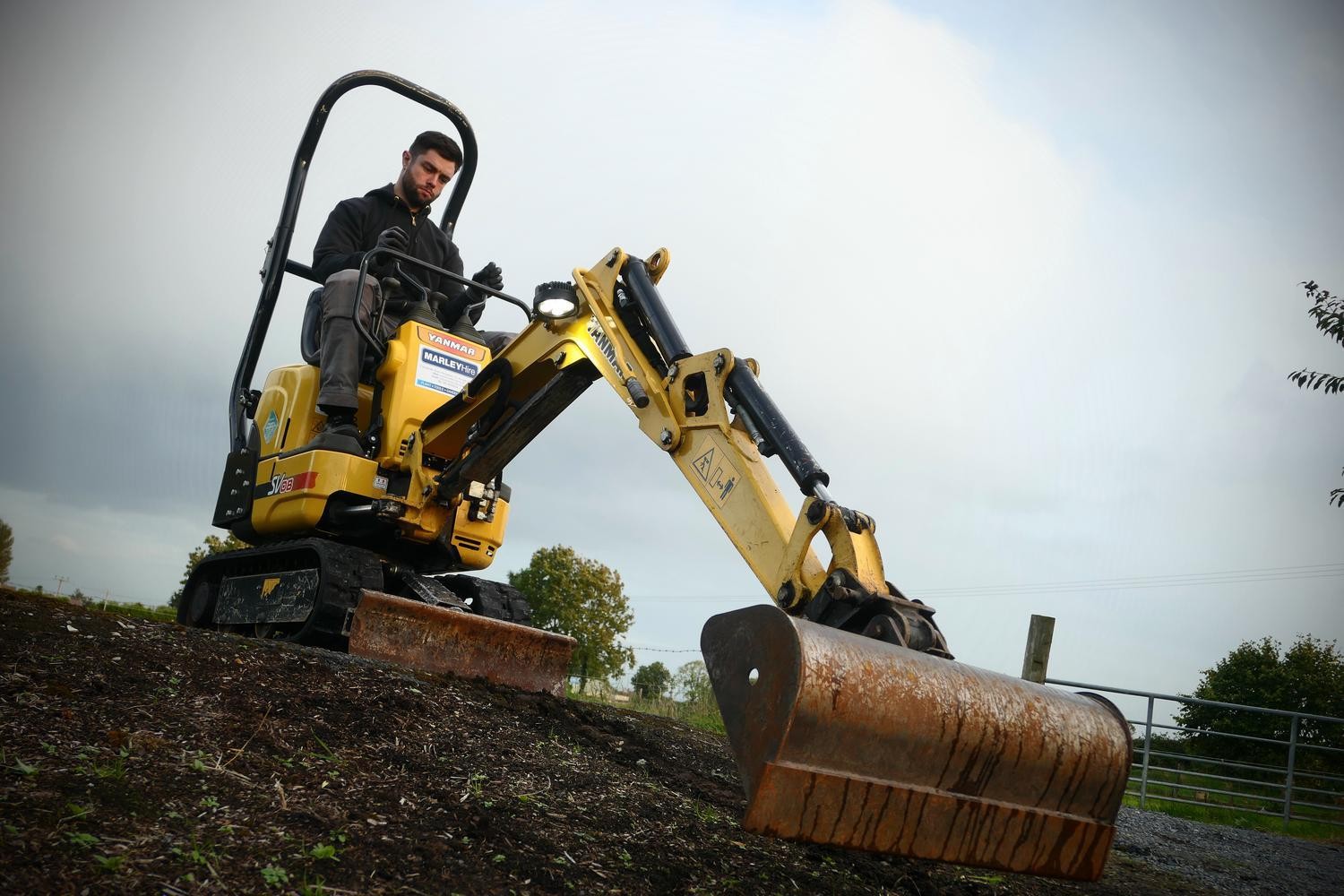 1 Ton Micro Digger Hire Northern Ireland | Marley Hire