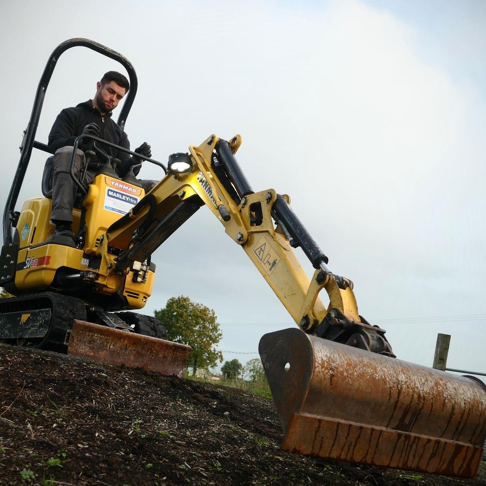 1 Ton Micro Digger Hire Northern Ireland Marley Hire