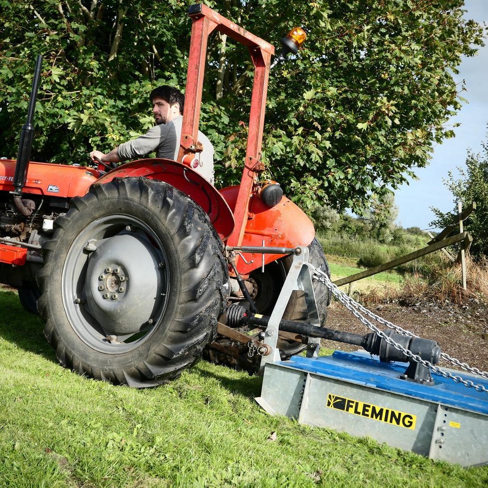 Grass cutting discount tractor for hire